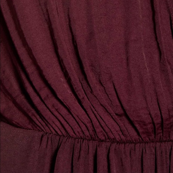 1. State plum peplum surprise 3/4 sleeve blouse burgundy wine size XXL - Picture 5 of 12